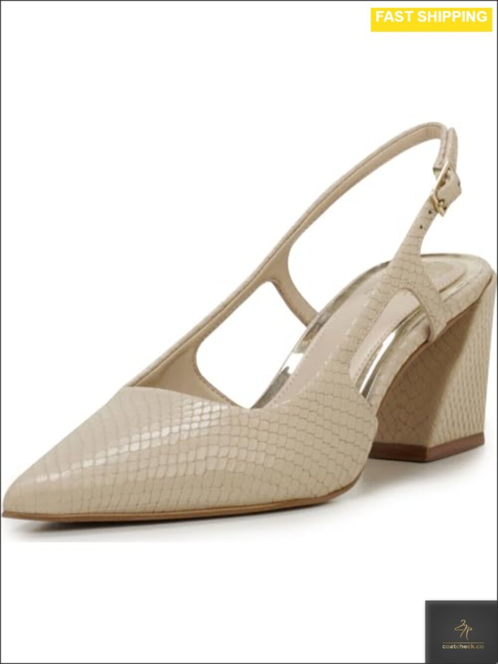 Women's Heeled Pumps Pointed Toe Slip-on Dress Shoes